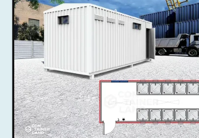 Baño 10 Duchas en arriendo — RENTACONT